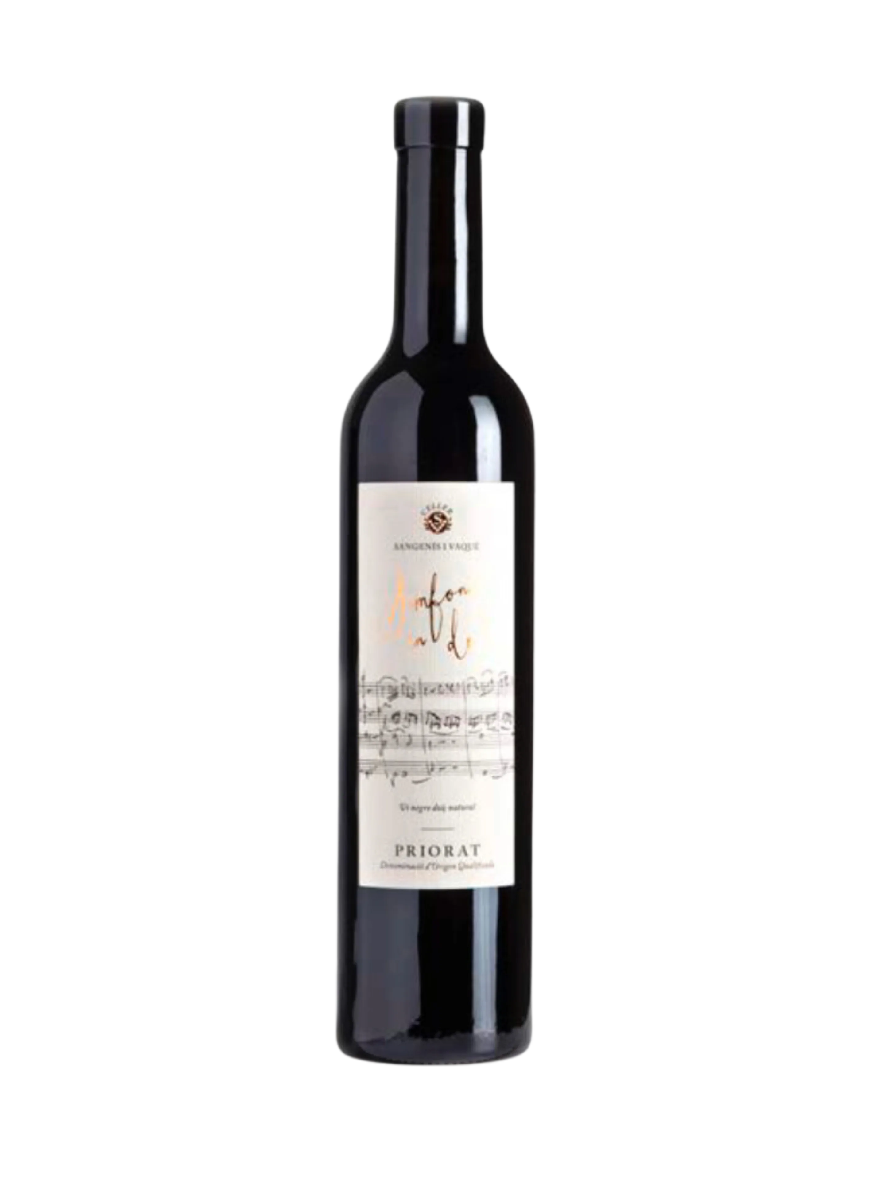 Raudonas saldus vynas Simfonia En Dolc nuotrauka