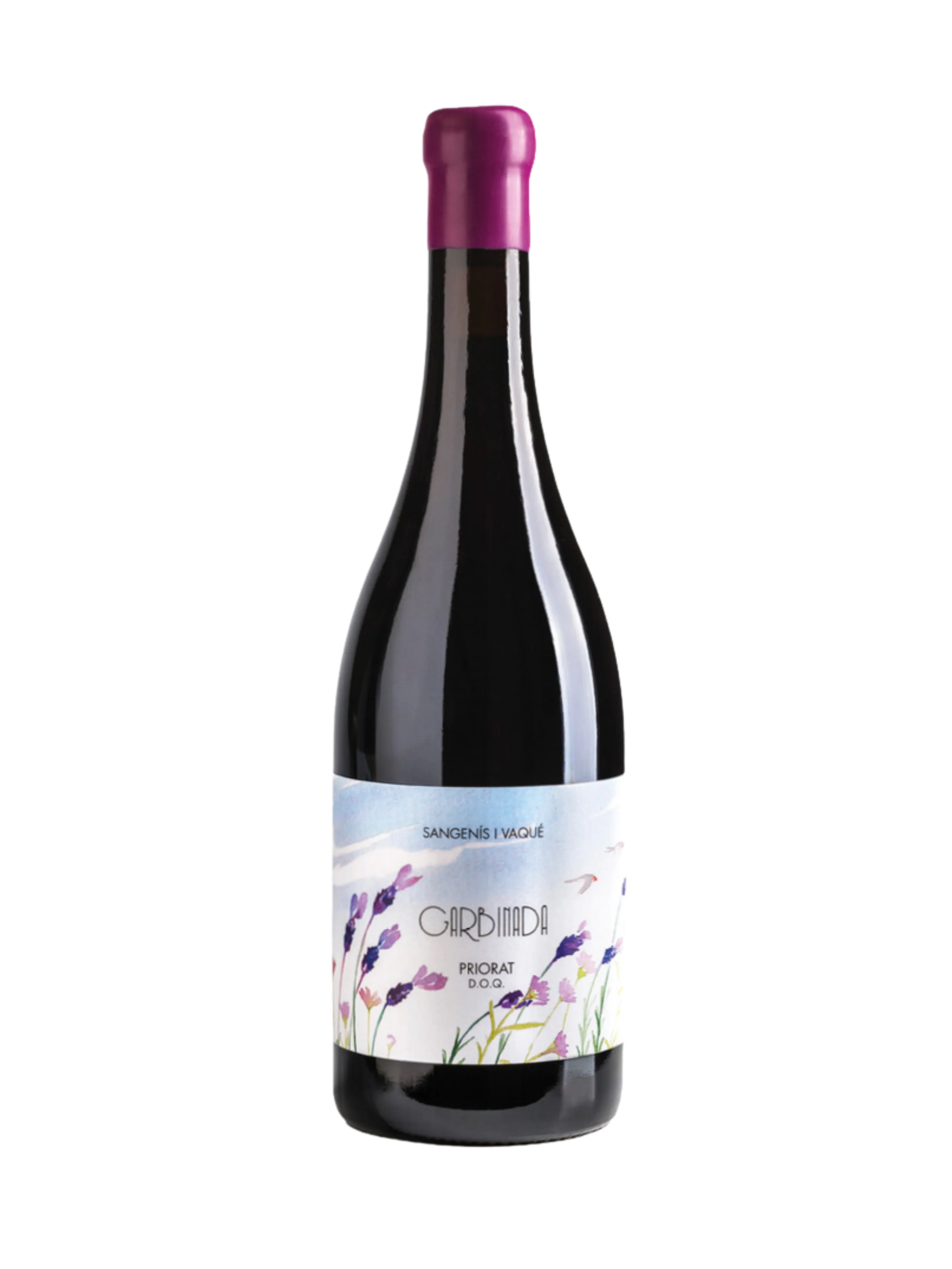 Raudonas sausas vynas Garbinada nuotrauka