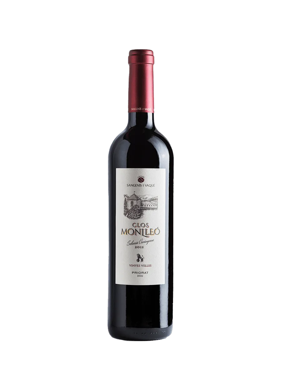 Raudonas sausas vynas Clos Monlleo 2010, 12L