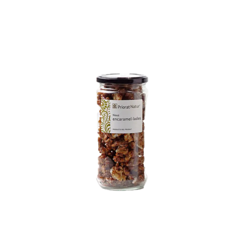 Karamelizuoti graikiniai riešutai 300g.